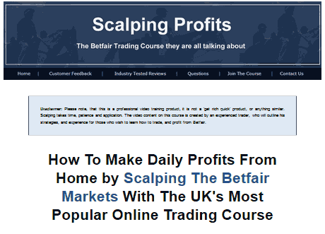 Betfair Scalper and Scalping Review